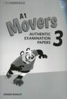 A1 Movers 3 Answer Booklet : Authentic Examination Papers - Book