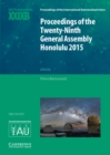 Proceedings of the Twenty-Ninth General Assembly Honolulu 2015 : Transactions of the International Astronomical Union XXIXB - Book