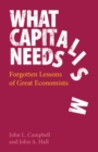 What Capitalism Needs : Forgotten Lessons of Great Economists - Book