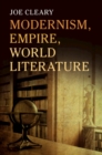 Modernism, Empire, World Literature - Book