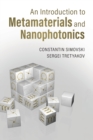 An Introduction to Metamaterials and Nanophotonics - Book