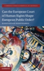 Can the European Court of Human Rights Shape European Public Order? - Book