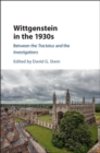 Wittgenstein in the 1930s : Between the Tractatus and the Investigations - eBook