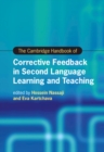 The Cambridge Handbook of Corrective Feedback in Second Language Learning and Teaching - eBook
