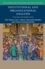Institutional and Organizational Analysis : Concepts and Applications - eBook