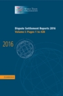 Dispute Settlement Reports 2016: Volume 1, Pages 1–428 - eBook