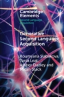 Generative Second Language Acquisition - Book