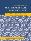 New Handbook of Mathematical Psychology: Volume 1, Foundations and Methodology - Book