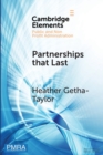 Partnerships that Last : Identifying the Keys to Resilient Collaboration - Book