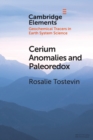 Cerium Anomalies and Paleoredox - Book