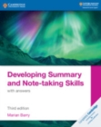 Developing Summary and Note-taking Skills with answers - Book