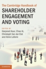 The Cambridge Handbook of Shareholder Engagement and Voting - Book
