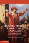 Filtering Populist Claims to Fight Populism : The Italian Case in a Comparative Perspective - eBook