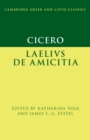 Cicero: Laelius de amicitia - Book