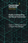 Public Contracting for Social Outcomes - Book