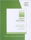 Student Solutions Manual for Scheaffer/Mendenhall/Ott/Gerow's  Elementary Survey Sampling - Book