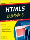 HTML5 For Dummies Quick Reference - Book
