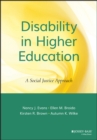 Disability in Higher Education : A Social Justice Approach - Book