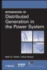Integration of Distributed Generation in the Power System - eBook