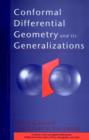 Conformal Differential Geometry and Its Generalizations - eBook
