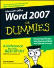 Word 2007 For Dummies - eBook