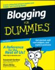 Blogging For Dummies - eBook