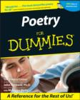 Poetry For Dummies - eBook
