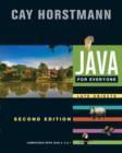 Java For Everyone : Late Objects - Book