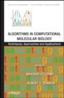 Algorithms in Computational Molecular Biology : Techniques, Approaches and Applications - eBook