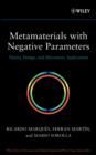 Metamaterials with Negative Parameters : Theory, Design, and Microwave Applications - eBook