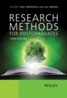Research Methods for Postgraduates - Book