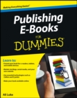 Publishing E-Books For Dummies - Book