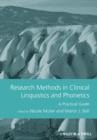 Research Methods in Clinical Linguistics and Phonetics - eBook