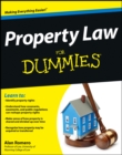 Property Law For Dummies - Book