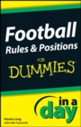 Football Rules and Positions In A Day For Dummies - eBook