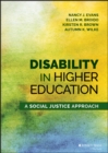 Disability in Higher Education : A Social Justice Approach - eBook