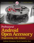 Professional Android Open Accessory Programming with Arduino - Book