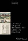 A Handbook of English Renaissance Literary Studies - Book