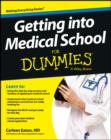 Getting into Medical School For Dummies - eBook