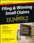 Filing and Winning Small Claims For Dummies - eBook
