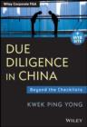 Due Diligence in China : Beyond the Checklists - eBook