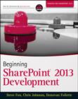 Beginning SharePoint 2013 Development - Book