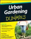 Urban Gardening For Dummies - eBook