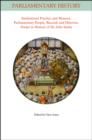 Institutional Practice and Memory - Parliamentary People, Records and Histories : Essays in Honour of Sir John Sainty - Book