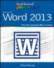 Teach Yourself VISUALLY Word 2013 - eBook