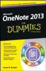 OneNote 2013 For Dummies - Book