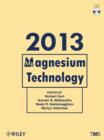 Magnesium Technology 2013 - Book