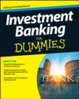 Investment Banking For Dummies - Book