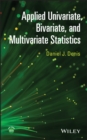 Applied Univariate, Bivariate, and Multivariate Statistics - Book