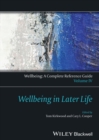 Wellbeing: A Complete Reference Guide, Wellbeing in Later Life - eBook